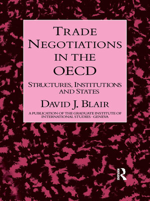 cover image of Trade Negotiations In the OECD